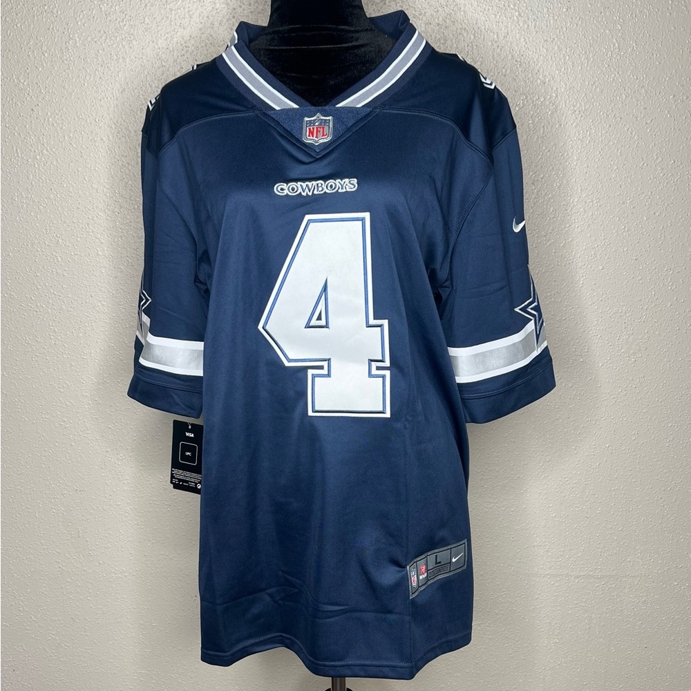 Nike NFL Cowboys Dak Prescott Jersey Sz Large